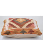 Pillows 1' 5" X 1' 5" Hand-Woven Wool Pillow 1' 5" X 1' 5" (43 X 43) / Multi / Multi