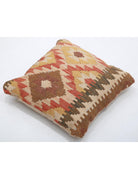 Pillows 1' 5" X 1' 5" Hand-Woven Wool Pillow 1' 5" X 1' 5" (43 X 43) / Multi / Multi