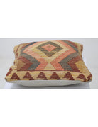 Pillows 1' 5" X 1' 5" Hand-Woven Wool Pillow 1' 5" X 1' 5" (43 X 43) / Multi / Multi