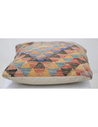 Pillows 1' 5" X 1' 5" Hand-Woven Wool Pillow 1' 5" X 1' 5" (43 X 43) / Multi / Multi