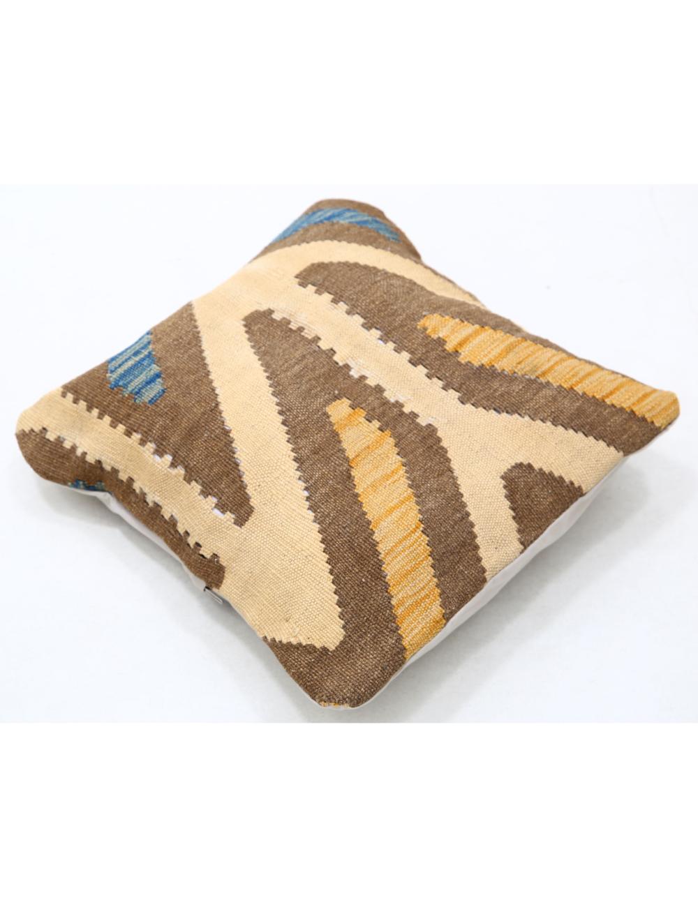 Pillows 1' 5" X 1' 5" Hand-Woven Wool Pillow 1' 5" X 1' 5" (43 X 43) / Multi / Multi