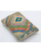 Pillows 1' 0" X 1' 5" Hand-Woven Wool Pillow 1' 0" X 1' 5" (30 X 43) / Multi / Multi