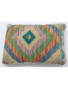 Pillows 1' 0" X 1' 5" Hand-Woven Wool Pillow 1' 0" X 1' 5" (30 X 43) / Multi / Multi