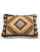 Pillows 1' 0" X 1' 5" Hand-Woven Wool Pillow 1' 0" X 1' 5" (30 X 43) / Multi / Multi