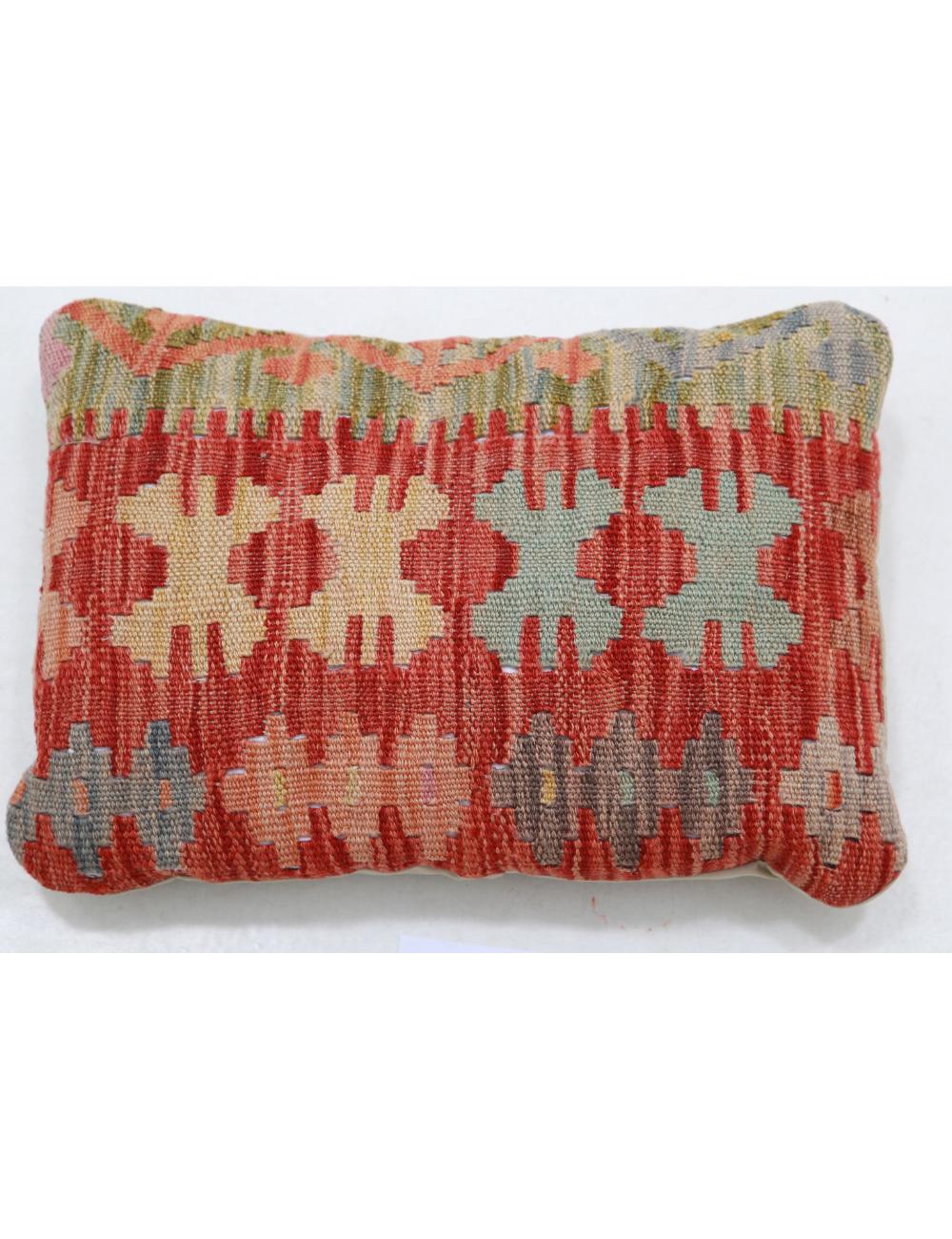 Pillows 1' 0" X 1' 5" Hand-Woven Wool Pillow 1' 0" X 1' 5" (30 X 43) / Multi / Multi