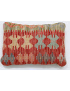 Pillows 1' 0" X 1' 5" Hand-Woven Wool Pillow 1' 0" X 1' 5" (30 X 43) / Multi / Multi