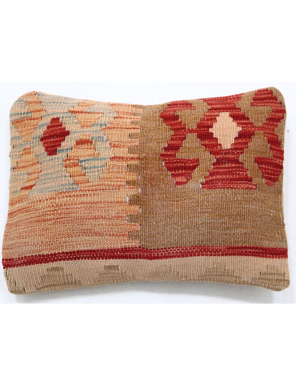 Pillows 1' 0" X 1' 5" Hand-Woven Wool Pillow 1' 0" X 1' 5" (30 X 43) / Multi / Multi