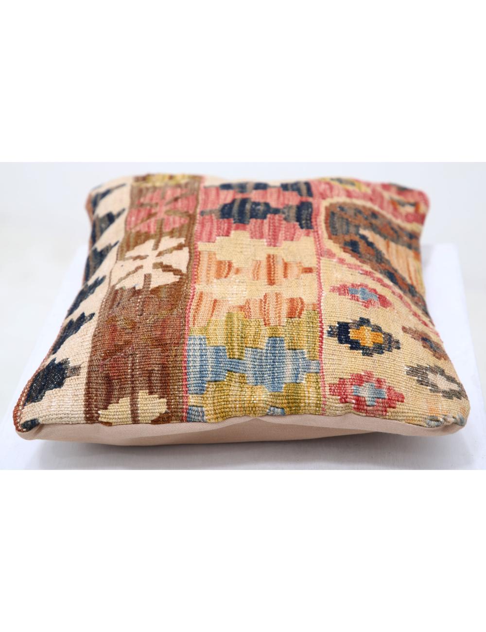 Pillows 1' 0" X 1' 5" Hand-Woven Wool Pillow 1' 0" X 1' 5" (30 X 43) / Multi / Multi