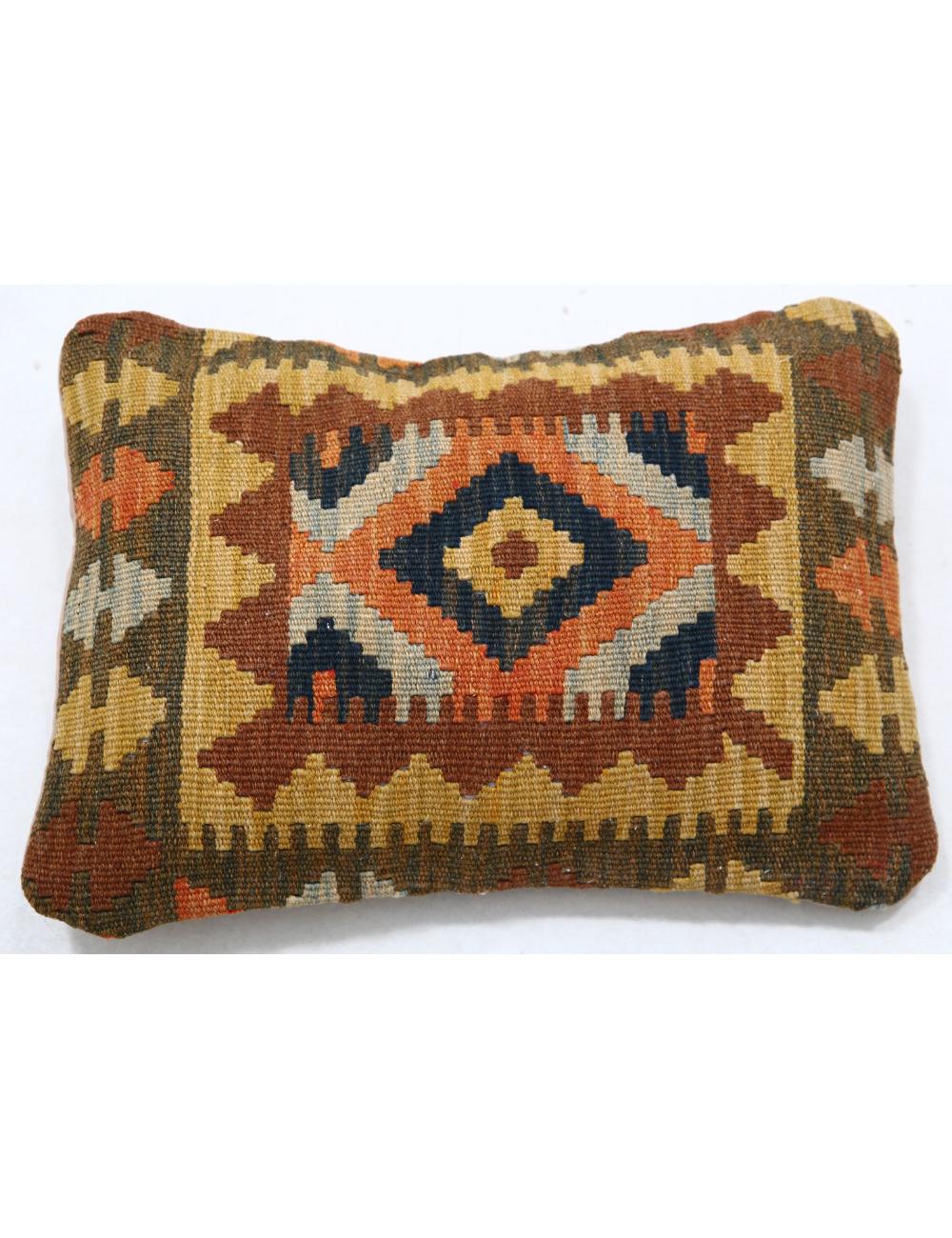 Pillows 1' 0" X 1' 5" Hand-Woven Wool Pillow 1' 0" X 1' 5" (30 X 43) / Multi / Multi