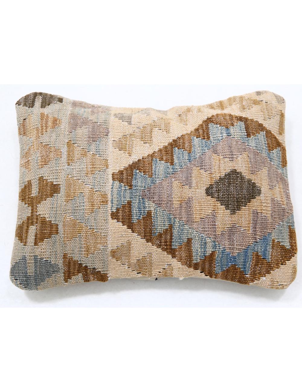 Pillows 1' 0" X 1' 5" Hand-Woven Wool Pillow 1' 0" X 1' 5" (30 X 43) / Multi / Multi