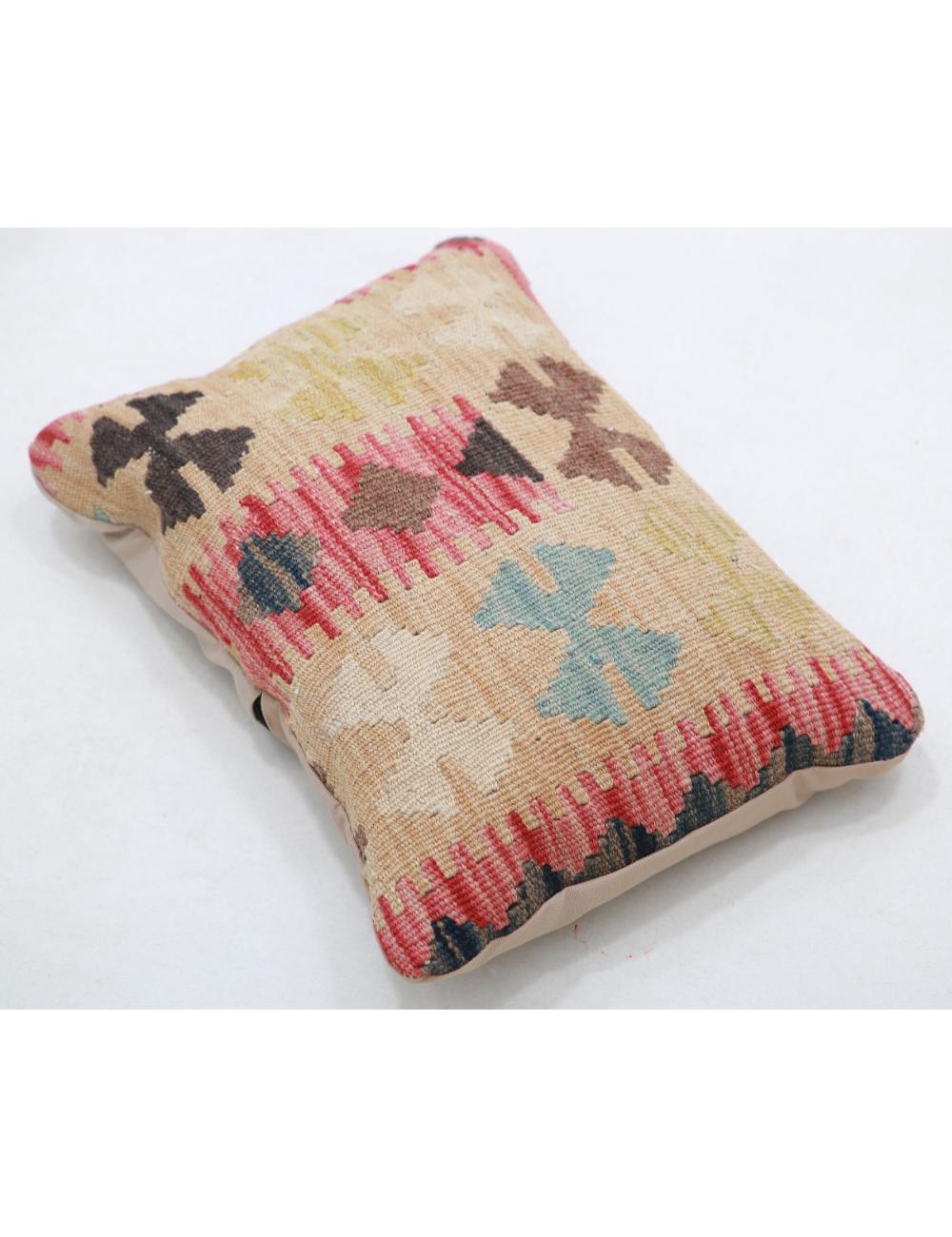 Pillows 1' 0" X 1' 5" Hand-Woven Wool Pillow 1' 0" X 1' 5" (30 X 43) / Multi / Multi