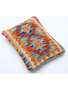 Pillows 1' 0" X 1' 5" Hand-Woven Wool Pillow 1' 0" X 1' 5" (30 X 43) / Multi / Multi