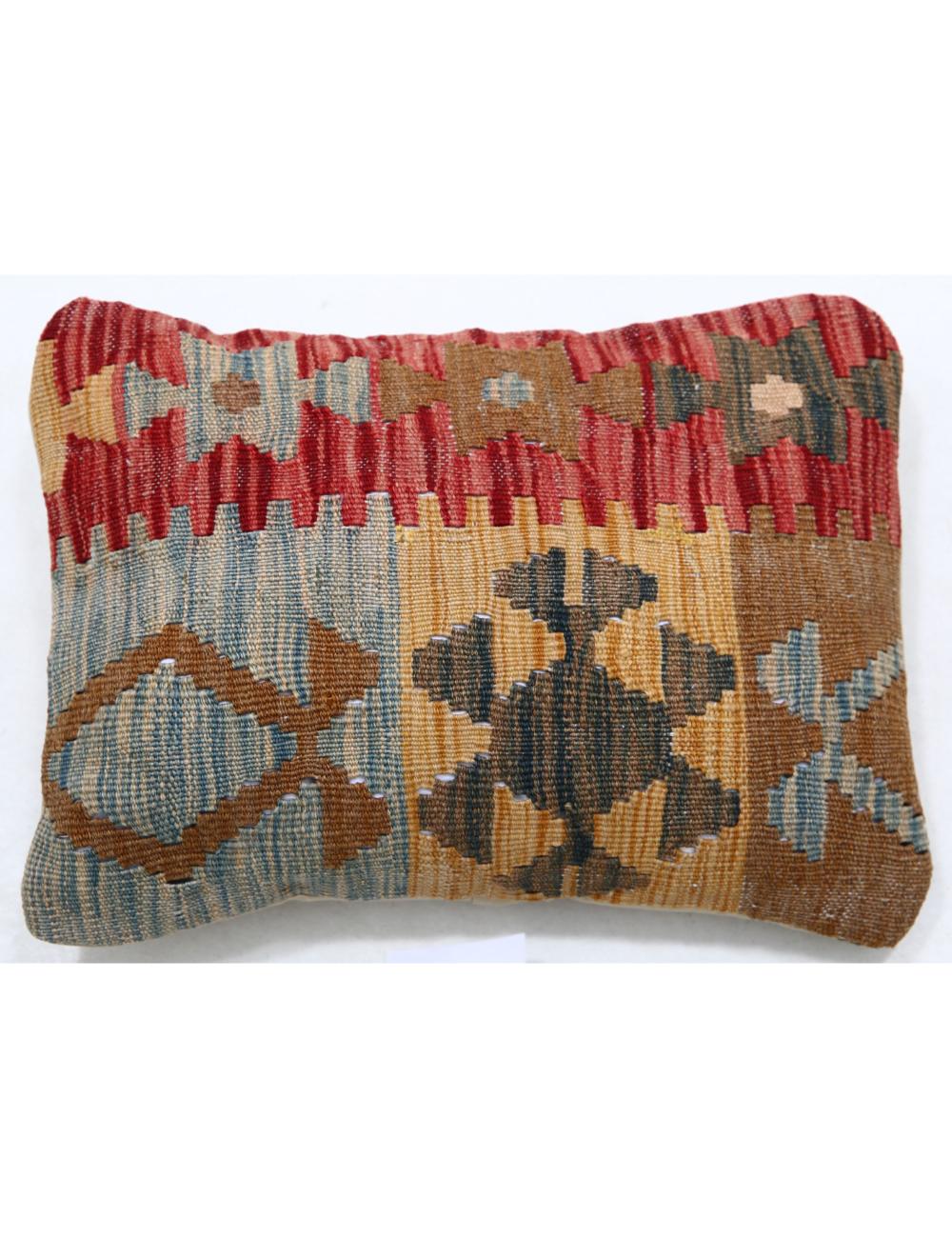 Pillows 1' 0" X 1' 5" Hand-Woven Wool Pillow 1' 0" X 1' 5" (30 X 43) / Multi / Multi