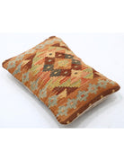 Pillows 1' 0" X 1' 5" Hand-Woven Wool Pillow 1' 0" X 1' 5" (30 X 43) / Multi / Multi