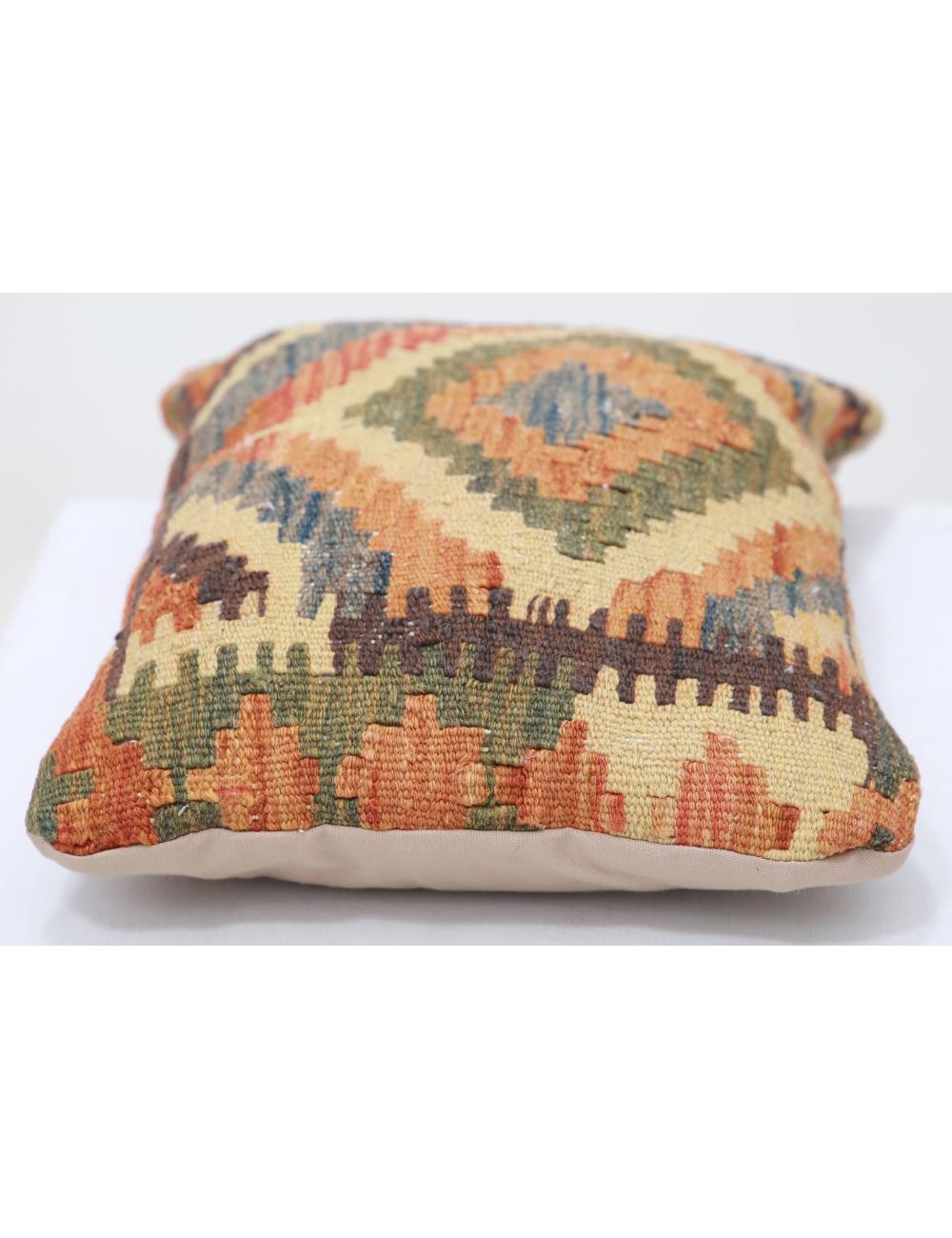 Pillows 1' 0" X 1' 5" Hand-Woven Wool Pillow 1' 0" X 1' 5" (30 X 43) / Multi / Multi