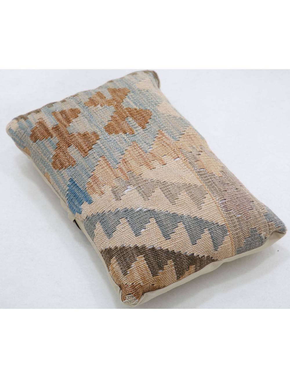 Pillows 1' 0" X 1' 5" Hand-Woven Wool Pillow 1' 0" X 1' 5" (30 X 43) / Multi / Multi