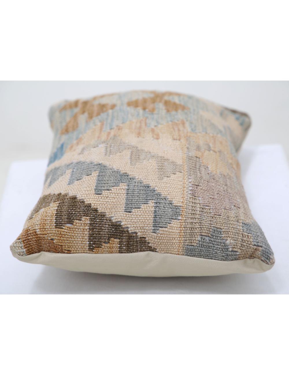 Pillows 1' 0" X 1' 5" Hand-Woven Wool Pillow 1' 0" X 1' 5" (30 X 43) / Multi / Multi