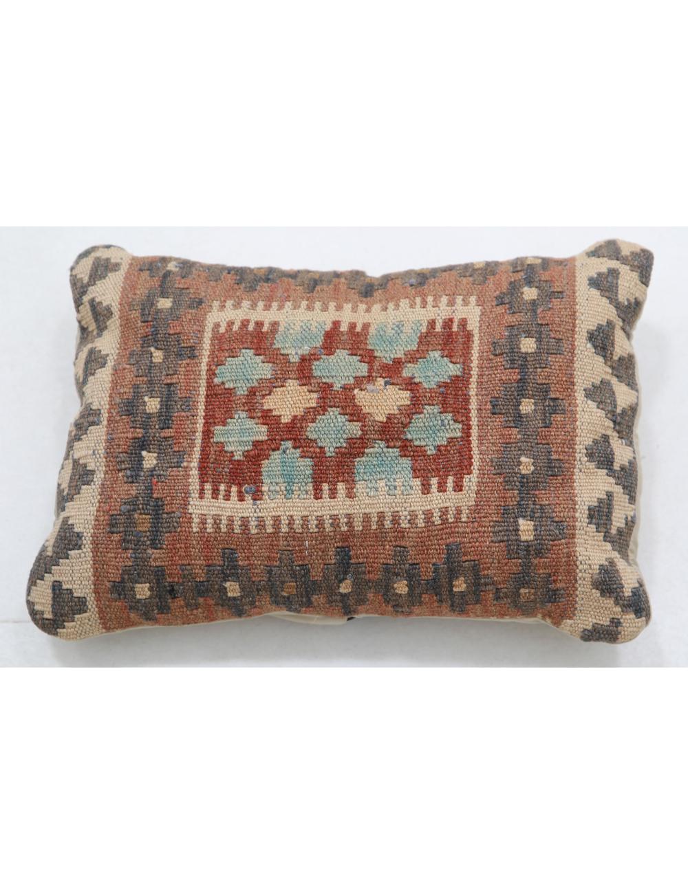 Pillows 1' 0" X 1' 5" Hand-Woven Wool Pillow 1' 0" X 1' 5" (30 X 43) / Multi / Multi