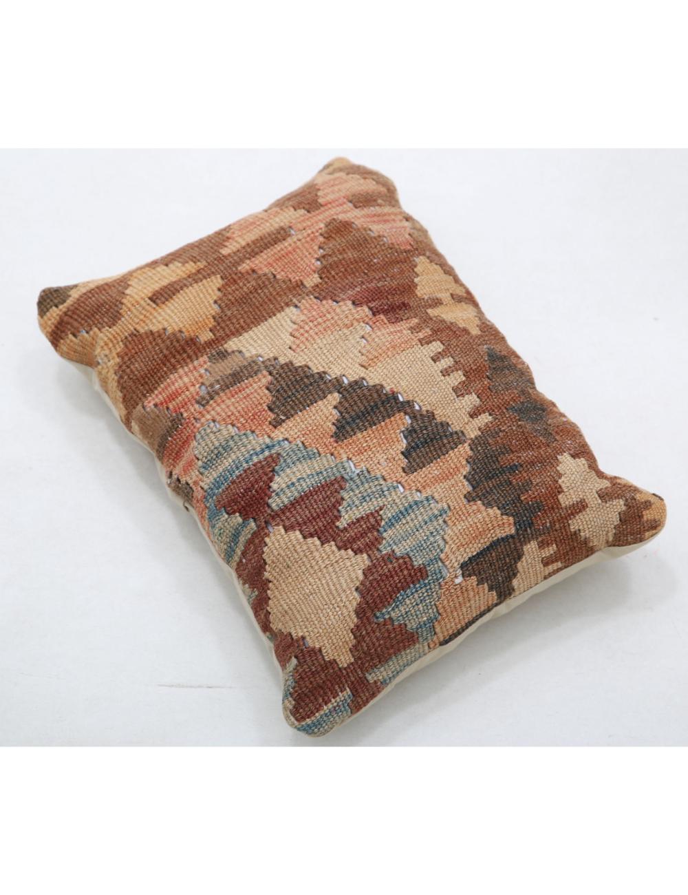 Pillows 1' 0" X 1' 5" Hand-Woven Wool Pillow 1' 0" X 1' 5" (30 X 43) / Multi / Multi