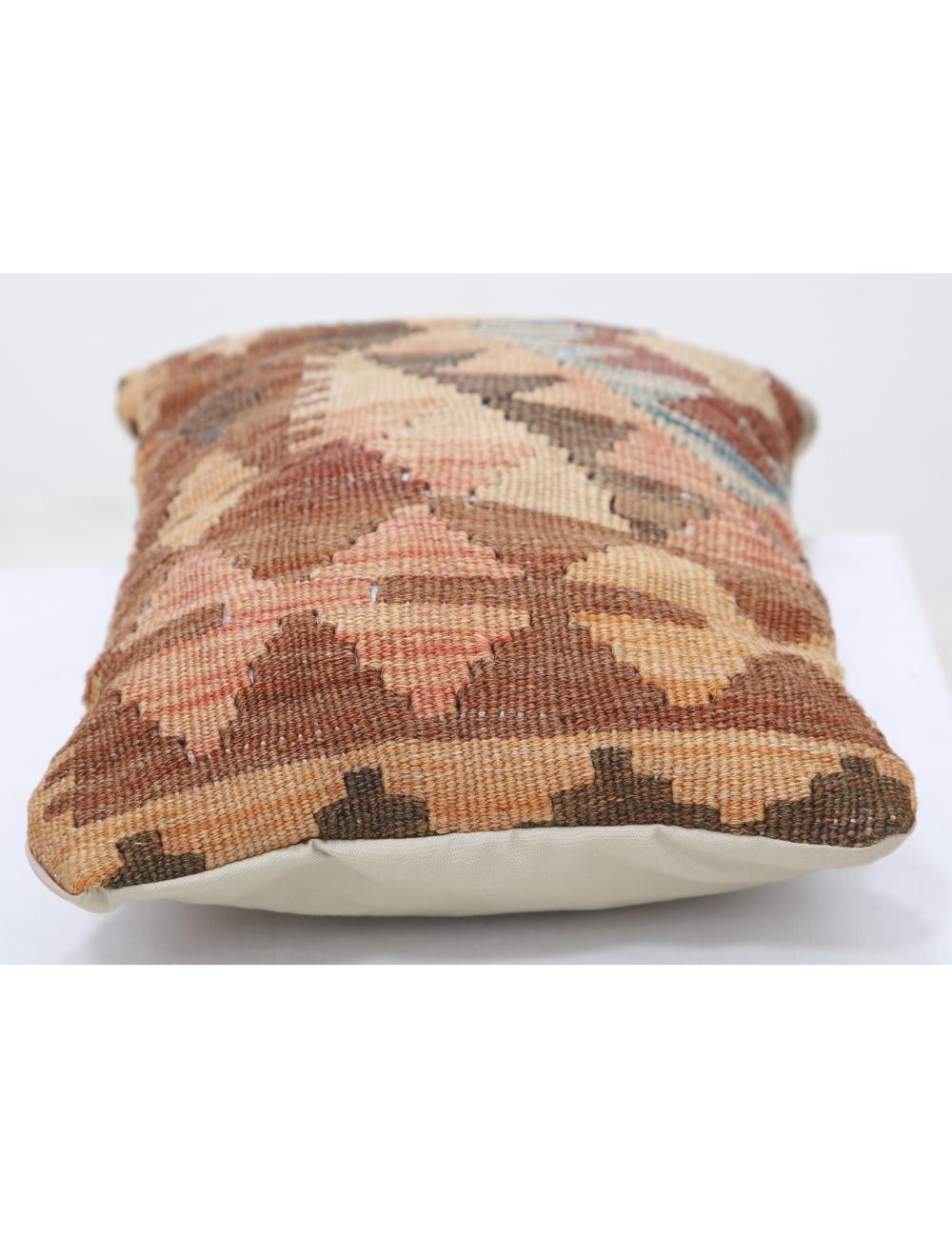 Pillows 1' 0" X 1' 5" Hand-Woven Wool Pillow 1' 0" X 1' 5" (30 X 43) / Multi / Multi