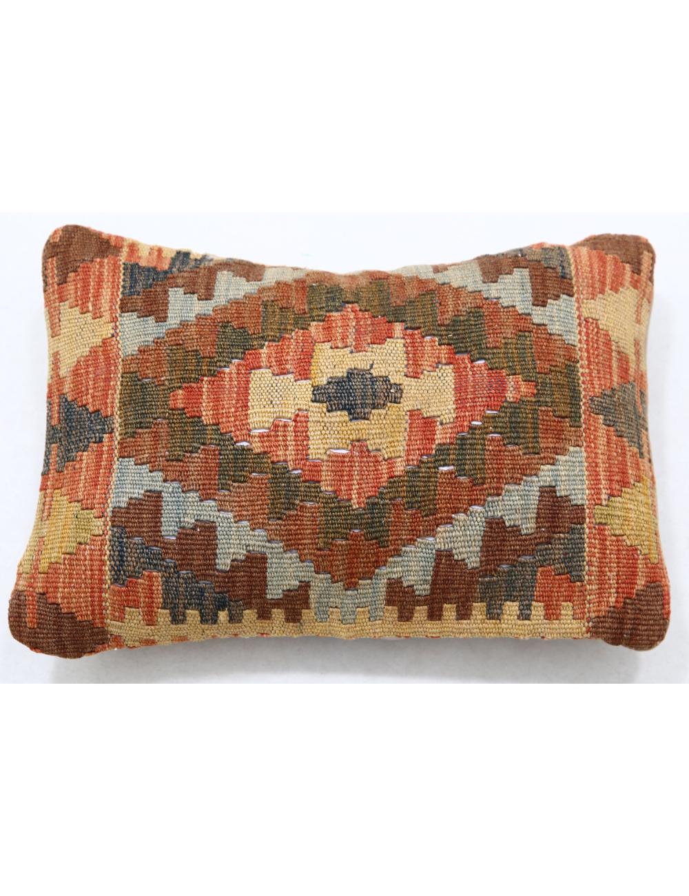 Pillows 1' 0" X 1' 5" Hand-Woven Wool Pillow 1' 0" X 1' 5" (30 X 43) / Multi / Multi