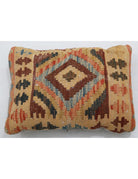 Pillows 1' 0" X 1' 5" Hand-Woven Wool Pillow 1' 0" X 1' 5" (30 X 43) / Multi / Multi