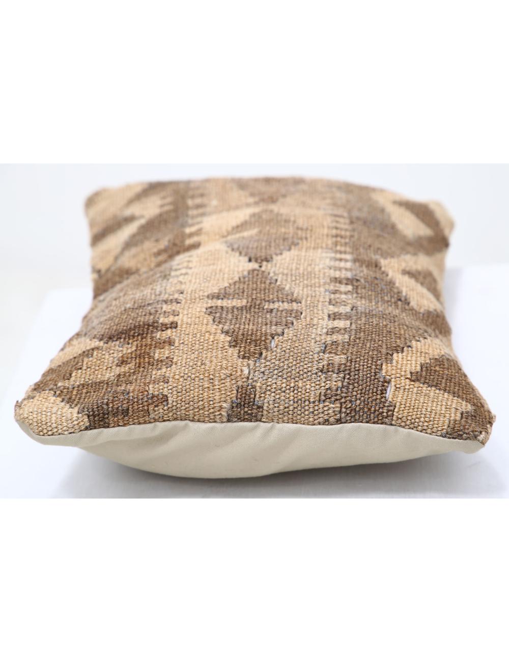 Pillows 1' 0" X 1' 5" Hand-Woven Wool Pillow 1' 0" X 1' 5" (30 X 43) / Multi / Multi