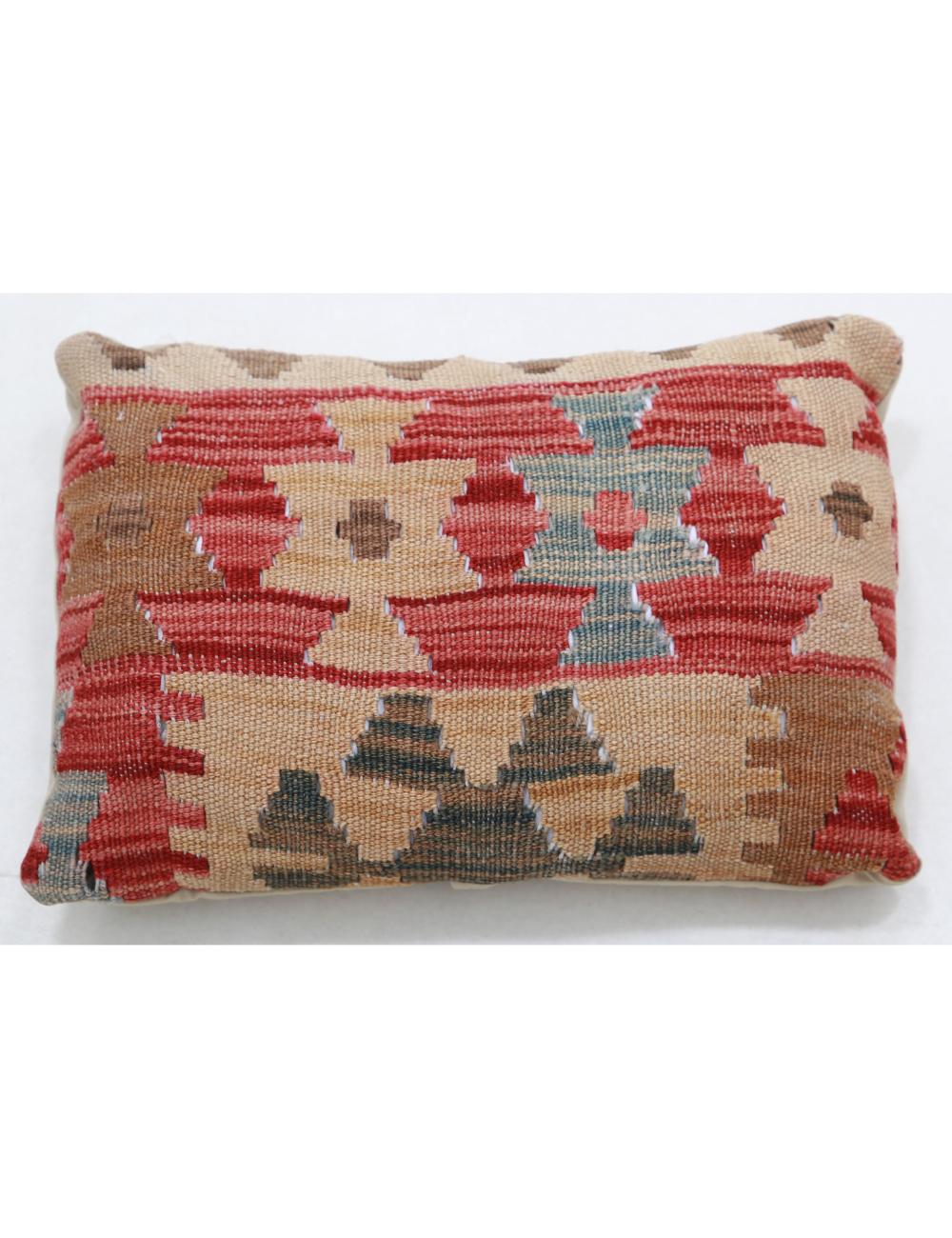 Pillows 1' 0" X 1' 5" Hand-Woven Wool Pillow 1' 0" X 1' 5" (30 X 43) / Multi / Multi