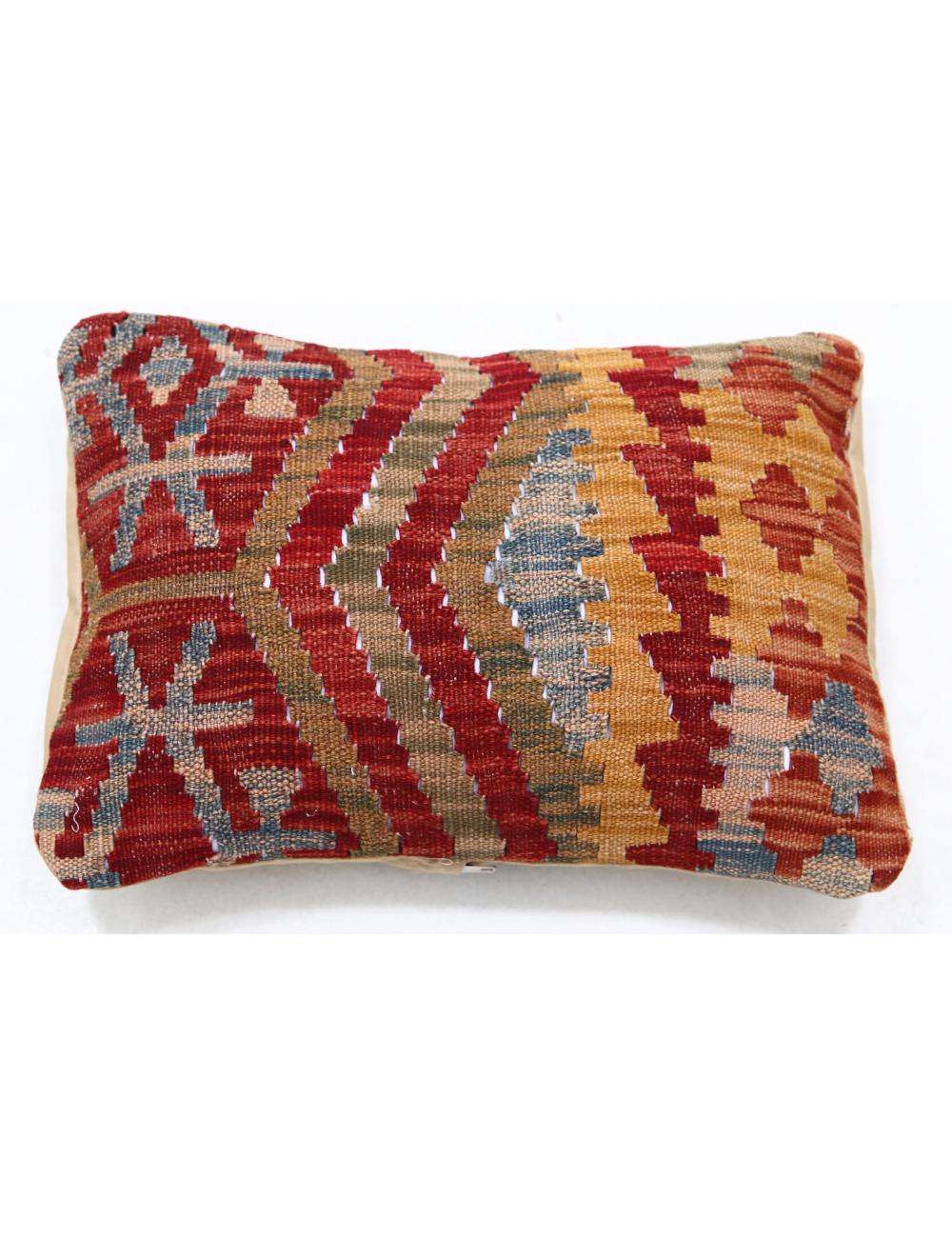 Pillows 1' 0" X 1' 5" Hand-Woven Wool Pillow 1' 0" X 1' 5" (30 X 43) / Multi / Multi