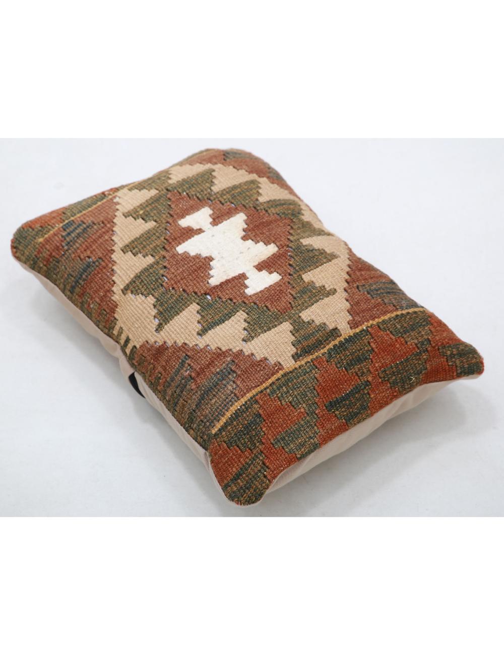 Pillows 1' 0" X 1' 5" Hand-Woven Wool Pillow 1' 0" X 1' 5" (30 X 43) / Multi / Multi