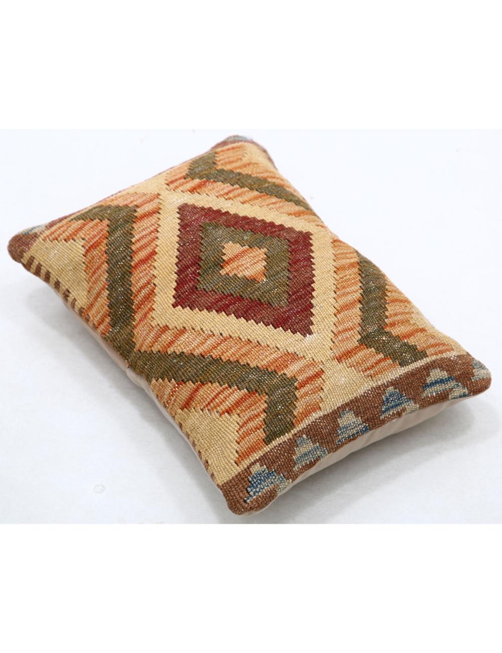 Pillows 1' 0" X 1' 5" Hand-Woven Wool Pillow 1' 0" X 1' 5" (30 X 43) / Multi / Multi