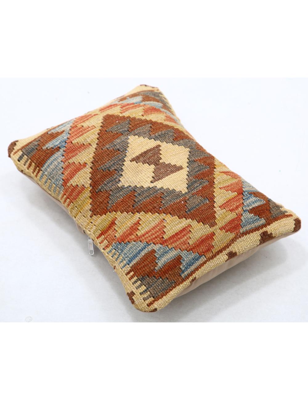 Pillows 1' 0" X 1' 5" Hand-Woven Wool Pillow 1' 0" X 1' 5" (30 X 43) / Multi / Multi