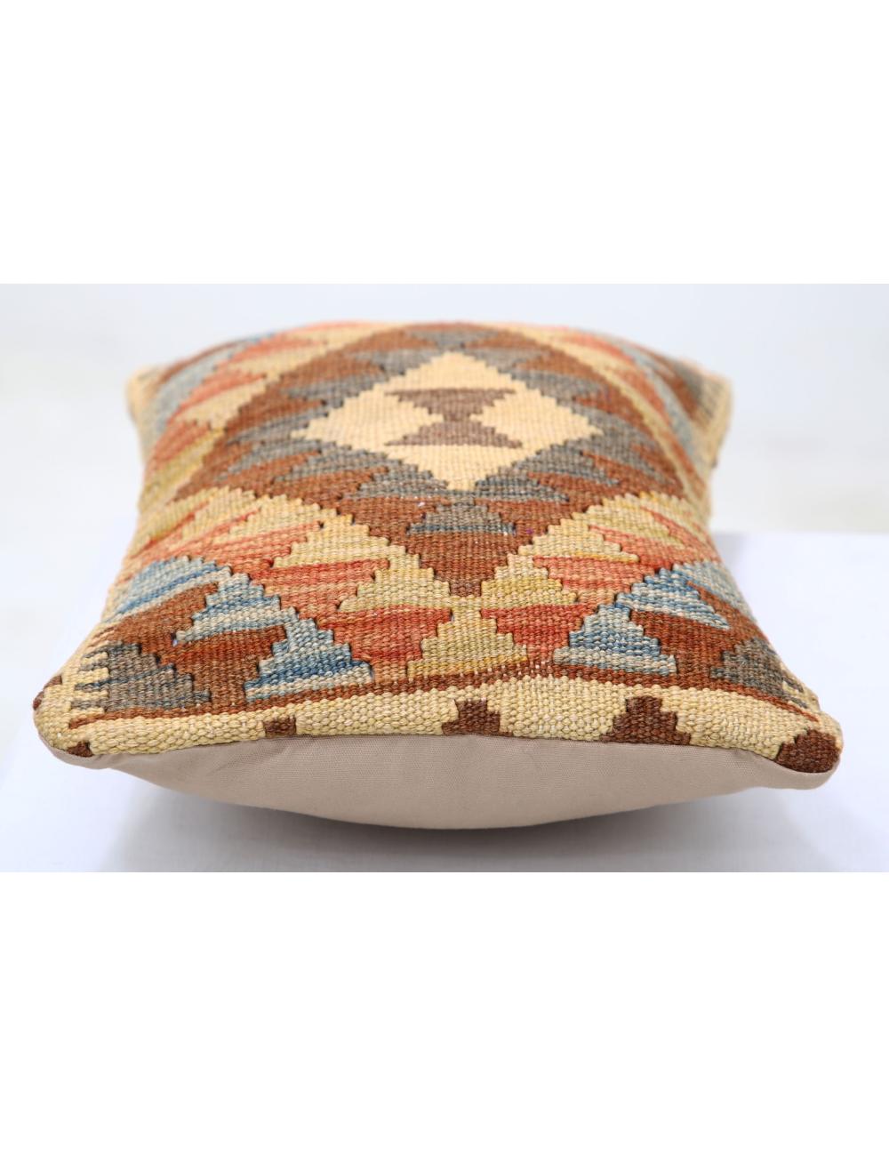 Pillows 1' 0" X 1' 5" Hand-Woven Wool Pillow 1' 0" X 1' 5" (30 X 43) / Multi / Multi