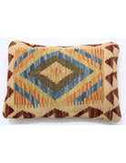 Pillows 1' 0" X 1' 5" Hand-Woven Wool Pillow 1' 0" X 1' 5" (30 X 43) / Multi / Multi