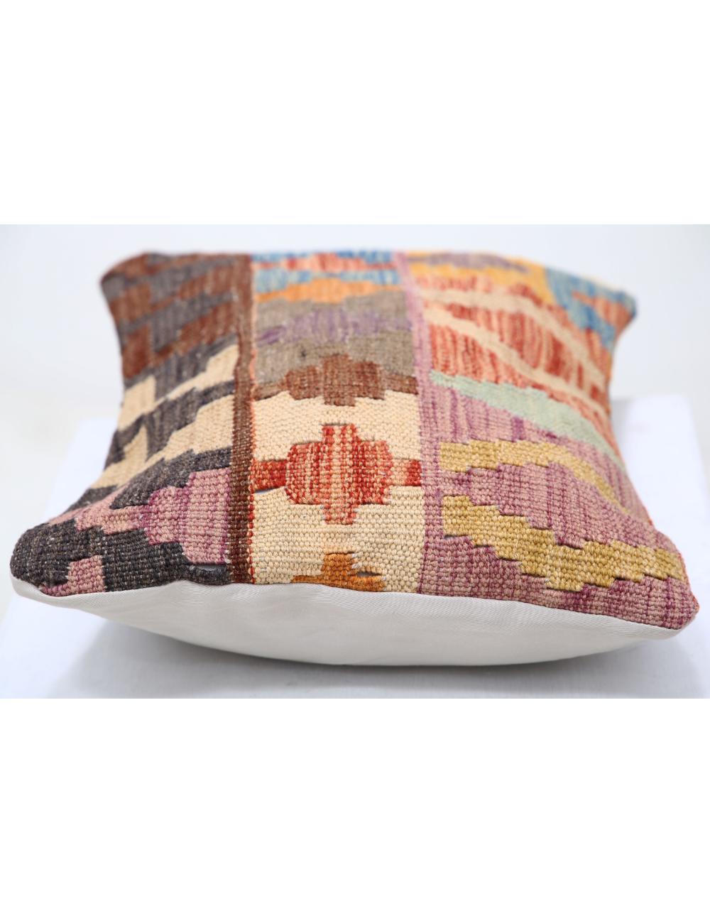 Pillows 1' 0" X 1' 5" Hand-Woven Wool Pillow 1' 0" X 1' 5" (30 X 43) / Multi / Multi