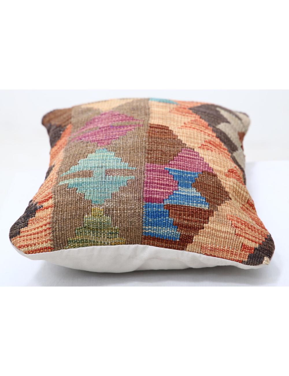 Pillows 1' 0" X 1' 5" Hand-Woven Wool Pillow 1' 0" X 1' 5" (30 X 43) / Multi / Multi