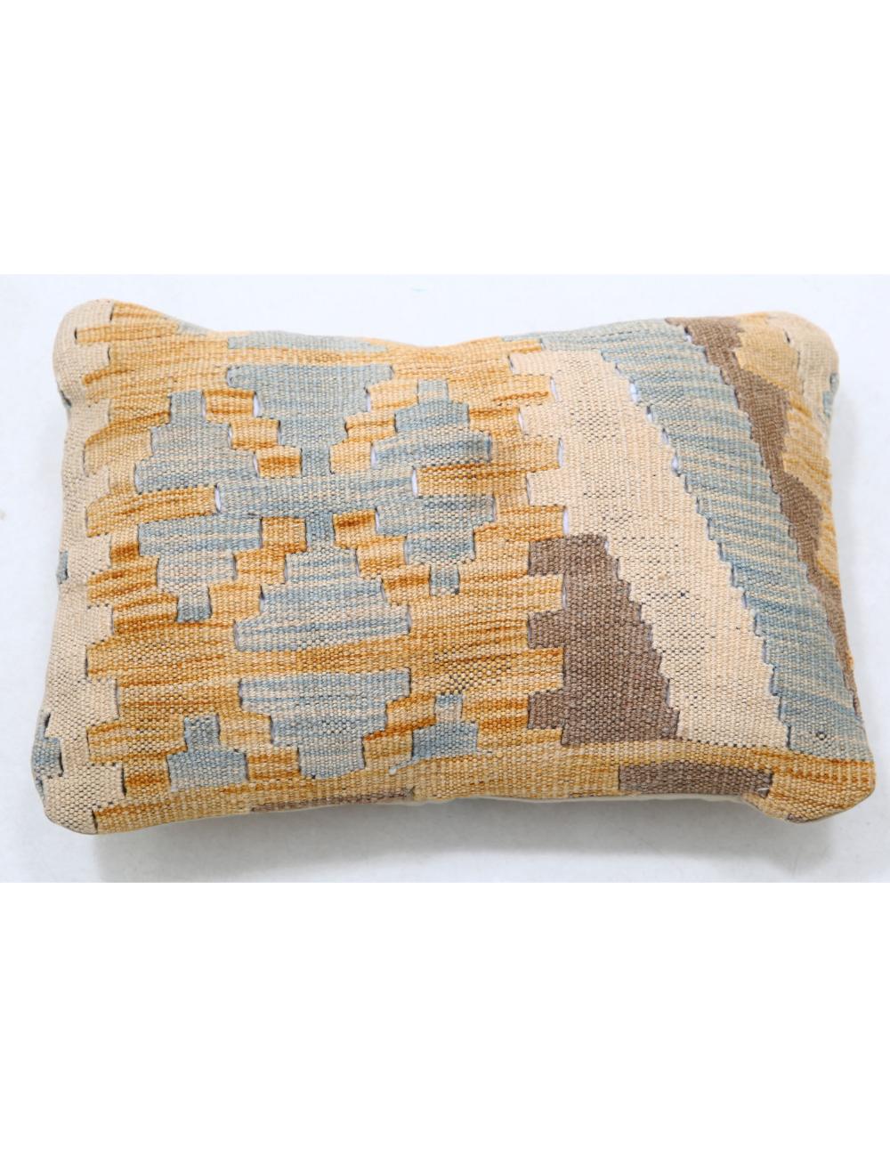 Pillows 1' 0" X 1' 5" Hand-Woven Wool Pillow 1' 0" X 1' 5" (30 X 43) / Multi / Multi