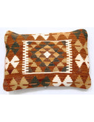 Pillows 1' 0" X 1' 5" Hand-Woven Wool Pillow 1' 0" X 1' 5" (30 X 43) / Multi / Multi