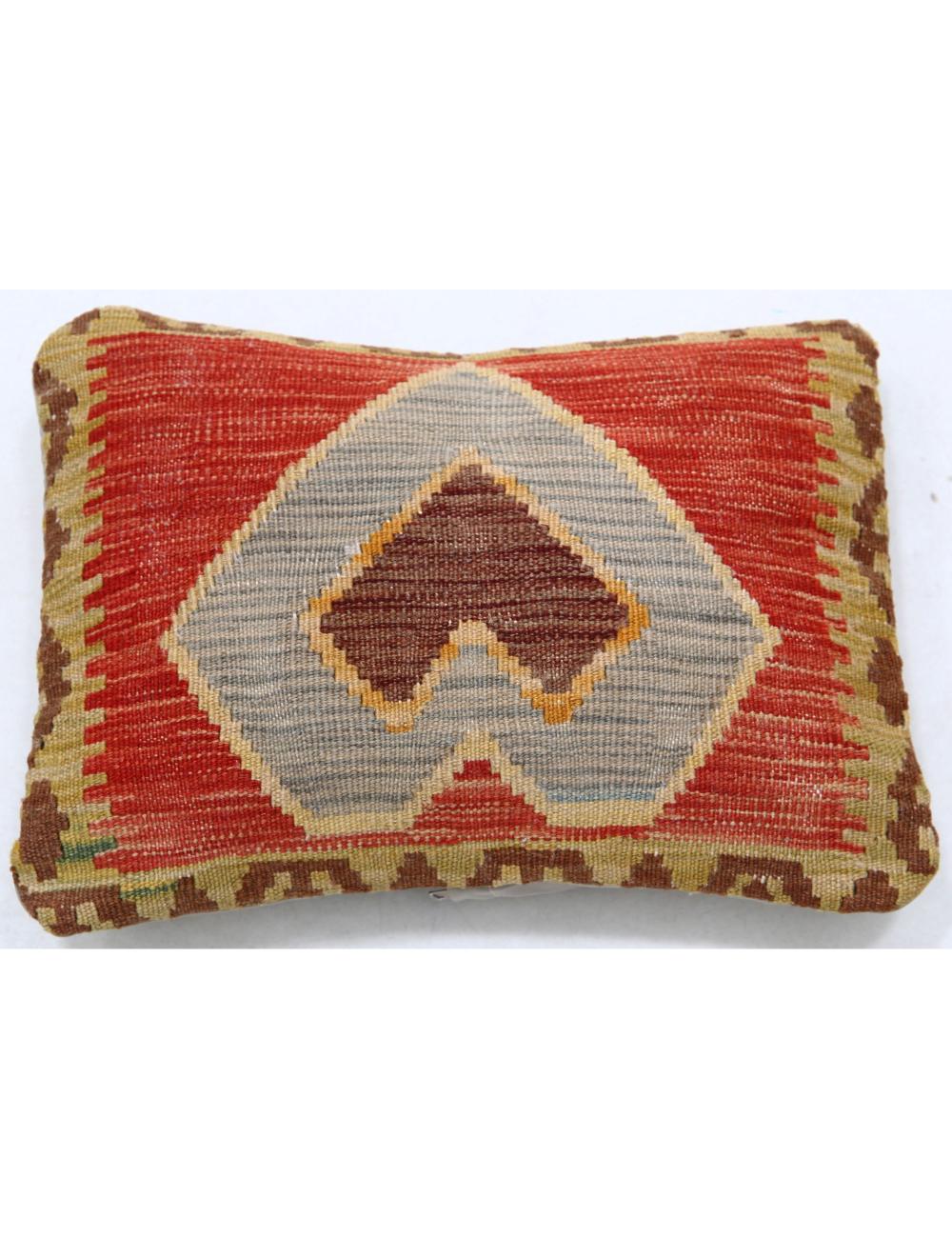 Pillows 1' 0" X 1' 5" Hand-Woven Wool Pillow 1' 0" X 1' 5" (30 X 43) / Multi / Multi