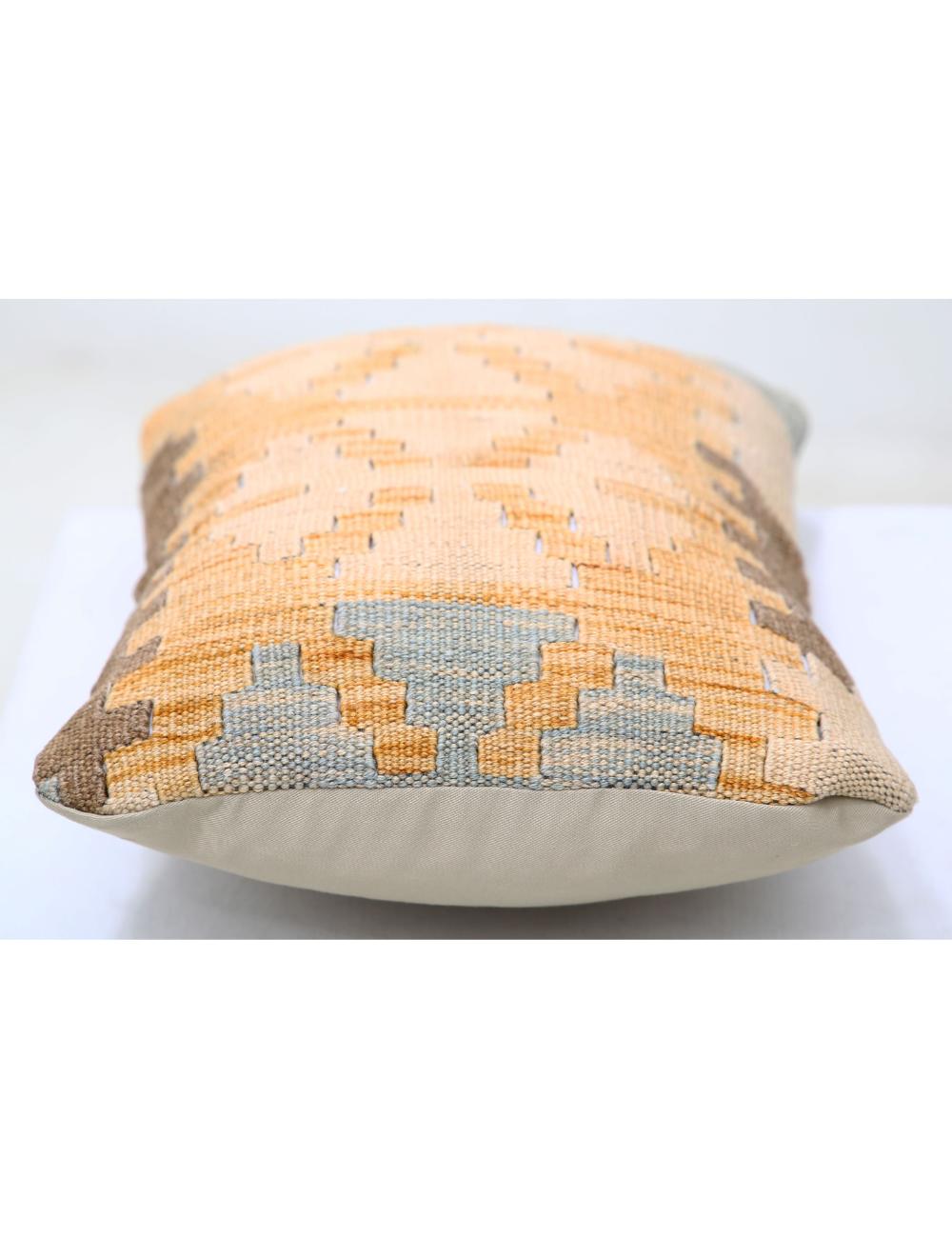 Pillows 1' 0" X 1' 5" Hand-Woven Wool Pillow 1' 0" X 1' 5" (30 X 43) / Multi / Multi