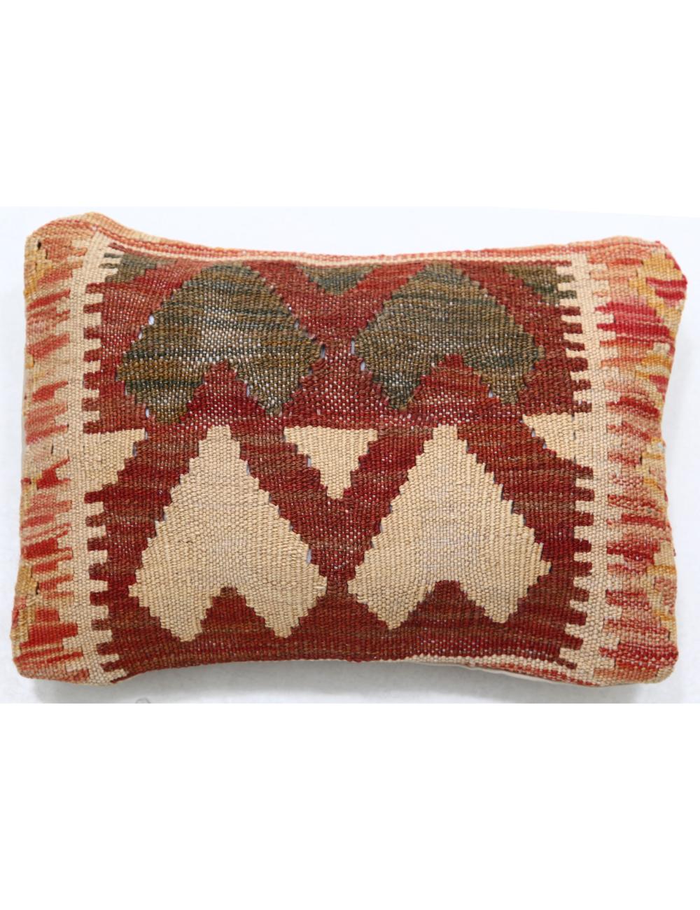 Pillows 1' 0" X 1' 5" Hand-Woven Wool Pillow 1' 0" X 1' 5" (30 X 43) / Multi / Multi