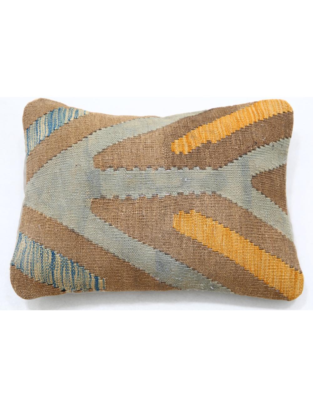 Pillows 1' 0" X 1' 5" Hand-Woven Wool Pillow 1' 0" X 1' 5" (30 X 43) / Multi / Multi