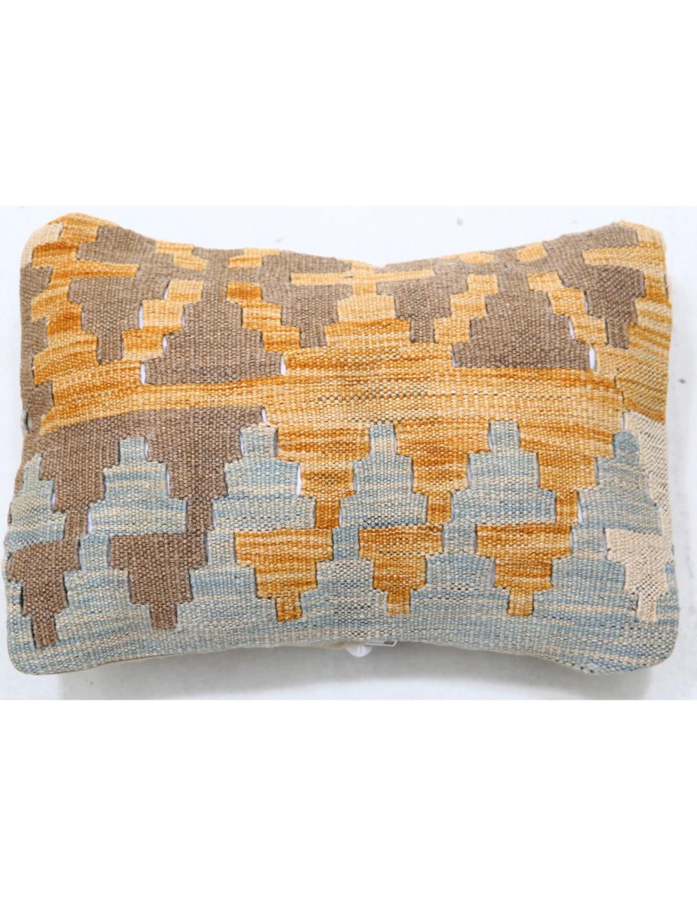 Pillows 1' 0" X 1' 5" Hand-Woven Wool Pillow 1' 0" X 1' 5" (30 X 43) / Multi / Multi