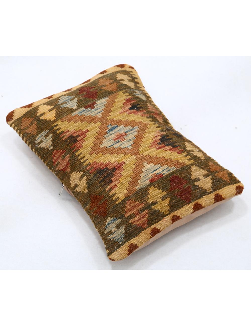 Pillows 1' 0" X 1' 5" Hand-Woven Wool Pillow 1' 0" X 1' 5" (30 X 43) / Multi / Multi