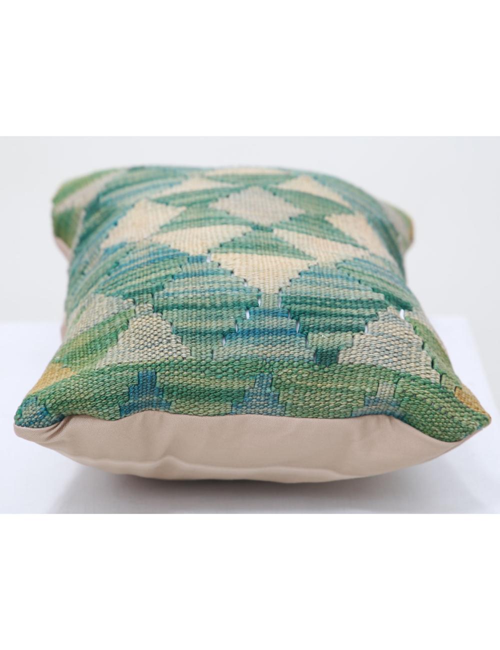 Pillows 1' 0" X 1' 5" Hand-Woven Wool Pillow 1' 0" X 1' 5" (30 X 43) / Multi / Multi