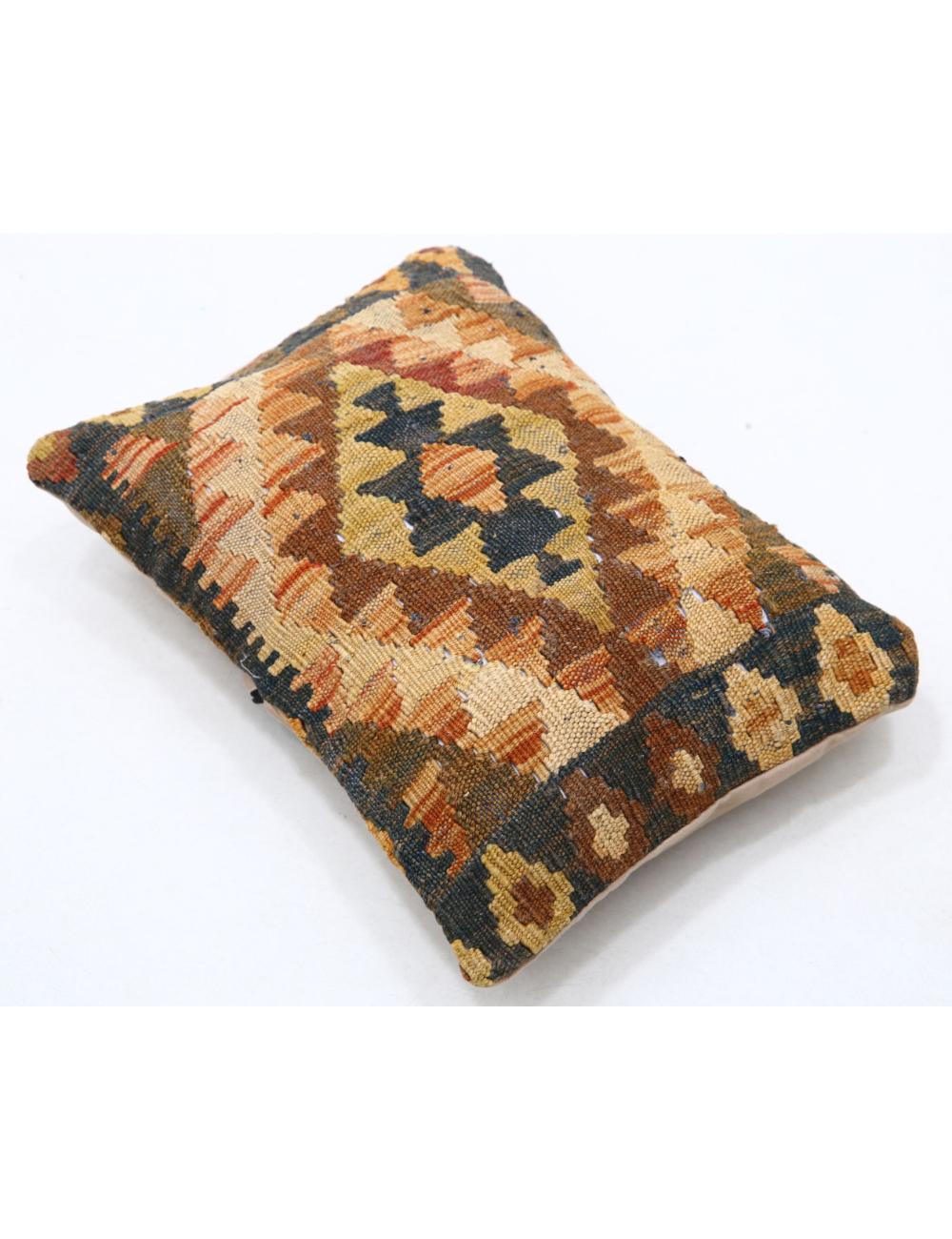 Pillows 1' 0" X 1' 5" Hand-Woven Wool Pillow 1' 0" X 1' 5" (30 X 43) / Multi / Multi