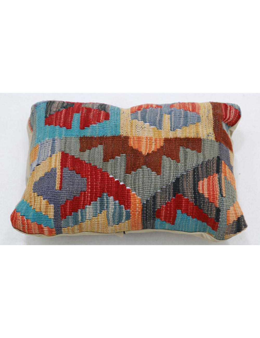 Pillows 1' 0" X 1' 5" Hand-Woven Wool Pillow 1' 0" X 1' 5" (30 X 43) / Multi / Multi