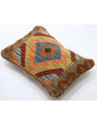 Pillows 1' 0" X 1' 5" Hand-Woven Wool Pillow 1' 0" X 1' 5" (30 X 43) / Multi / Multi