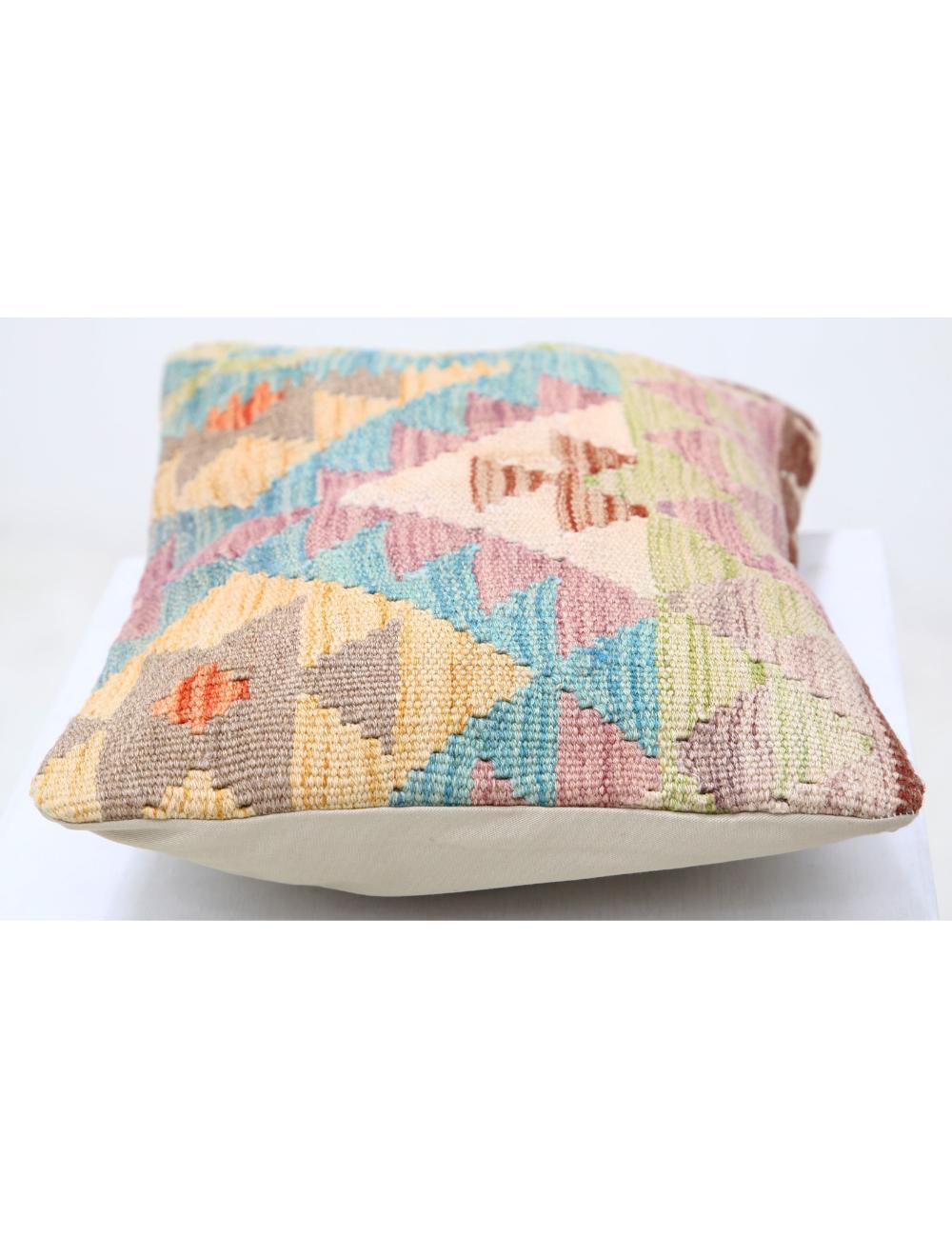 Pillows 1' 0" X 1' 5" Hand-Woven Wool Pillow 1' 0" X 1' 5" (30 X 43) / Multi / Multi