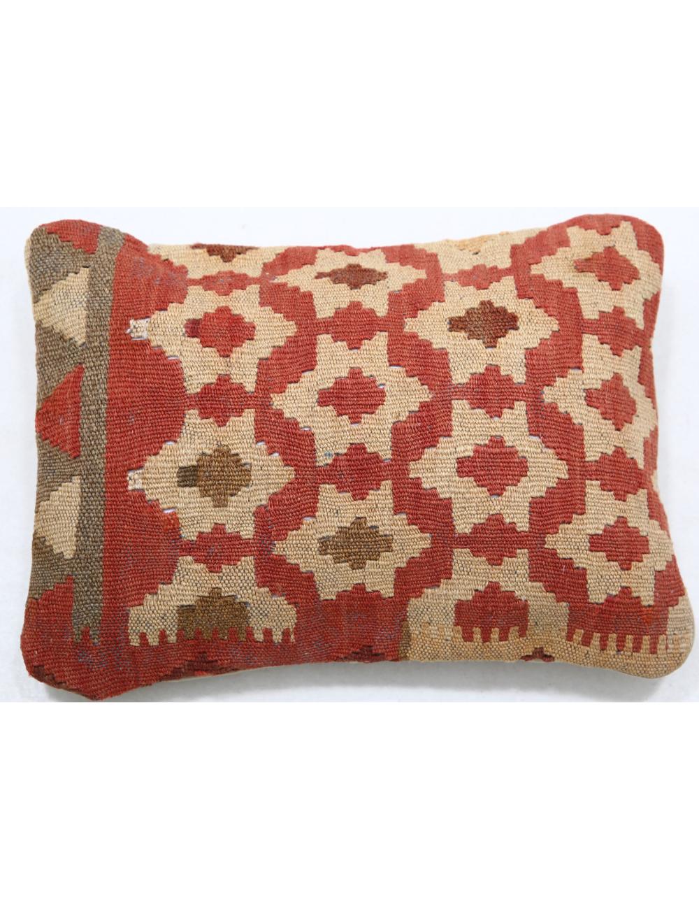 Pillows 1' 0" X 1' 5" Hand-Woven Wool Pillow 1' 0" X 1' 5" (30 X 43) / Multi / Multi